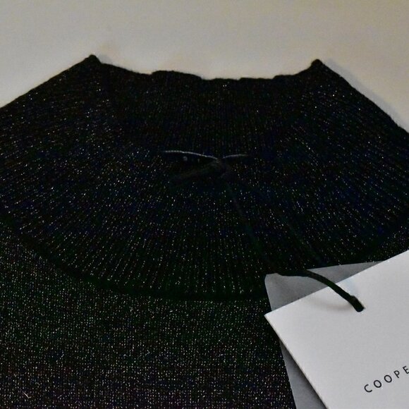 Cooper ST Alice Knit Metallic Pullover Black Dress Size M - Picture 10 of 13